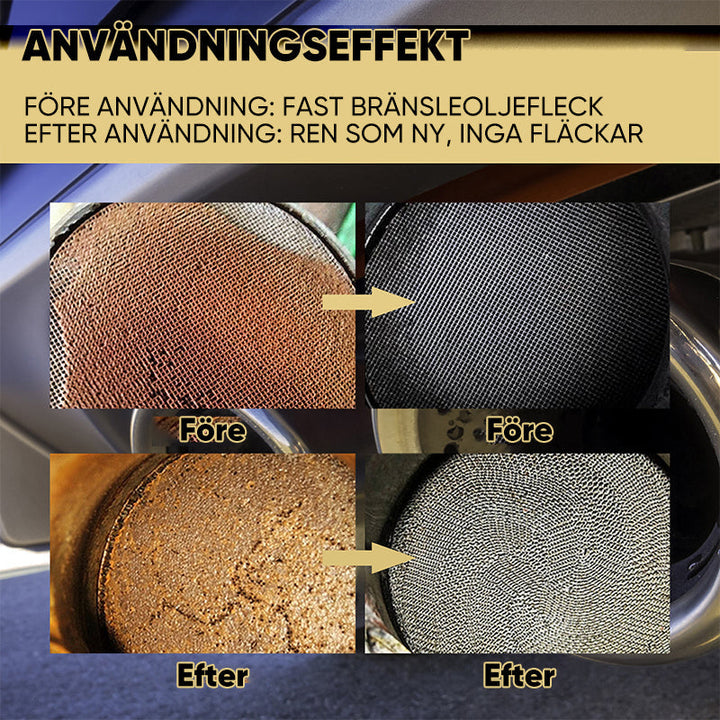 "Motor katalysatorrengöringsmedel för avlagringar, klar vätska i 30 ml flaska, förbättrar motorprestanda och minskar avgaser"