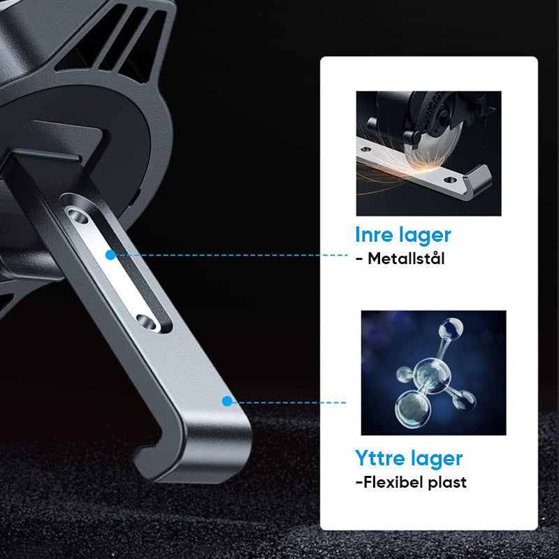 "Multifunktionell biltelefonhållare för luftventil, modern design, stabilt grepp och justerbar 360 graders synvinkel."