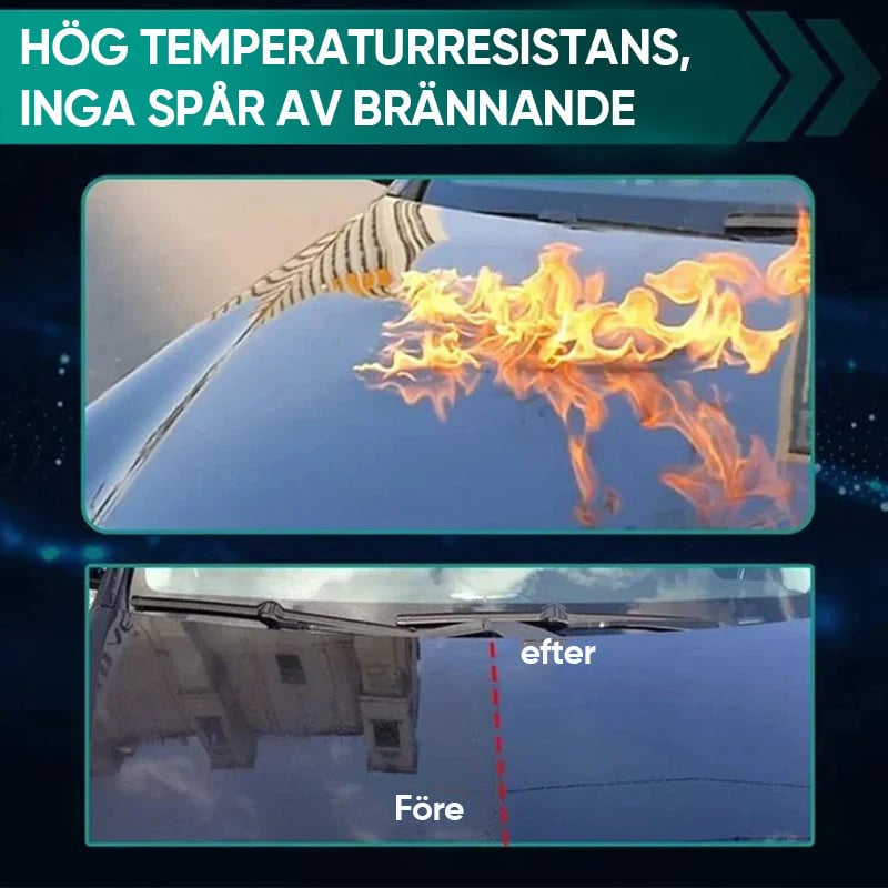 Multifunktionell bilvårdsspray med glansskydd, klar flaska, skyddar och rengör bilens yta effektivt, vattenlös tvätt.