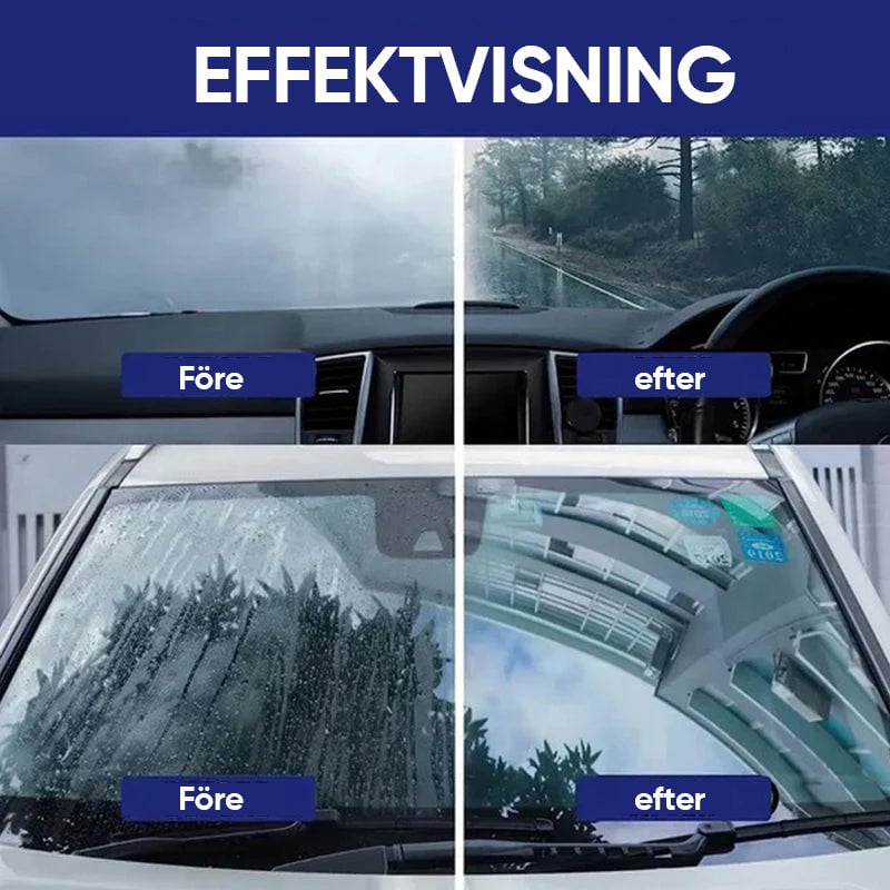 Multifunktionell bilvårdsspray med glansskydd, klar flaska, skyddar och rengör bilens yta effektivt, vattenlös tvätt.