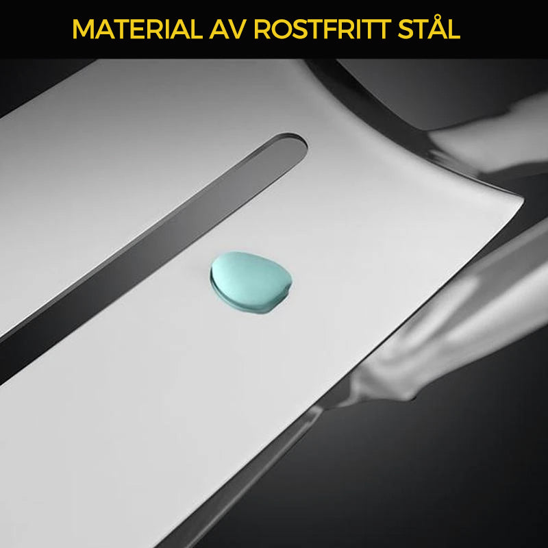 "Multifunktionell dubbelsidig spadeklämma i rostfritt stål, idealisk för köksanvändning. Perfekt för att vända och servera ma