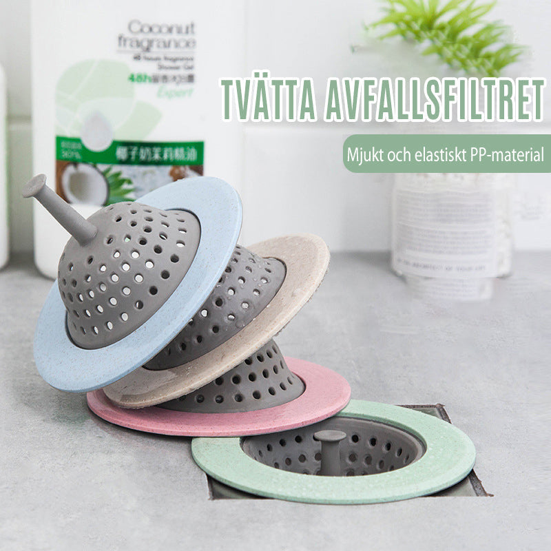 "Multifunktionell køksil i PP, färg rosa/blå/grön/kaki, med silikonundersida, förhindrar vattenansamlingar, kökstillbehör."