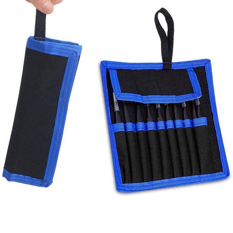 "Multifunktionell pincett i rostfritt stål, 10-pack. Antistatisk, icke-magnetisk, eleganta för smink & elektronik."