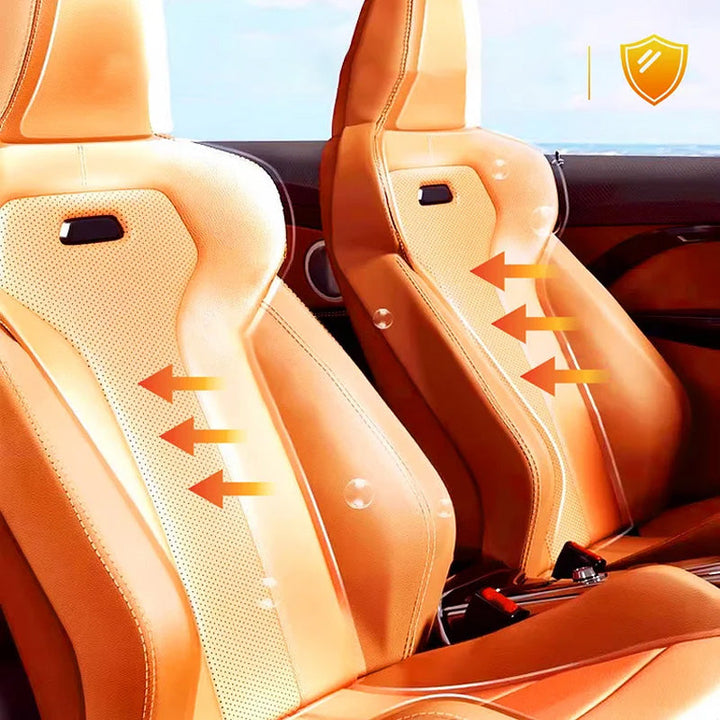 "Multifunktionell skumrengöring för bil och hem, remover fett och smuts på olika ytor, vit flaska med blå etikett."