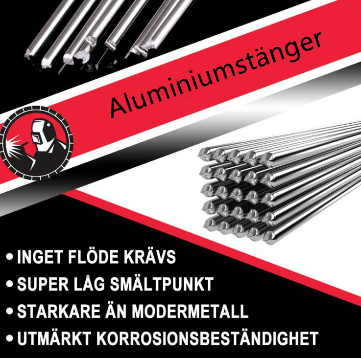 "Multifunktionella aluminiumstänger för reparation, lätthanterlig och stark, idealisk för DIY-projekt och aluminiumdelar."