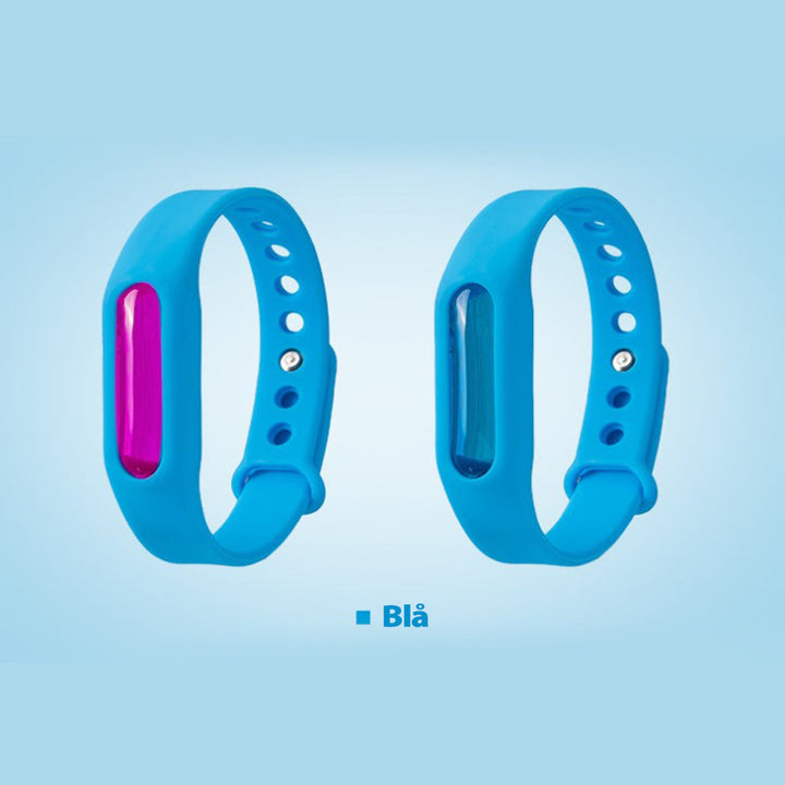 "Myggavvisande silikonarmband justerbart, unisex, flerfärgade alternativ för utomhusbruk, vattentät och bekväm design."