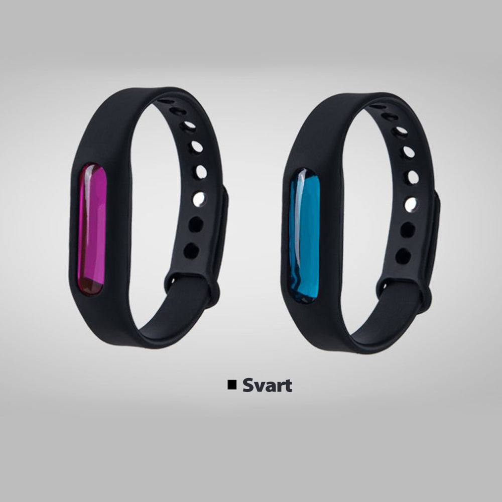 "Myggavvisande silikonarmband justerbart, unisex, flerfärgade alternativ för utomhusbruk, vattentät och bekväm design."