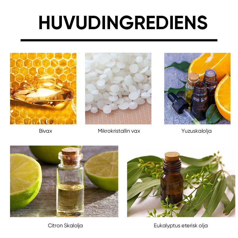 "Naturlig mikromolekyliserad bivax träpolish spray, ger möbler glans och skydd, enkel att använda för träytor."
