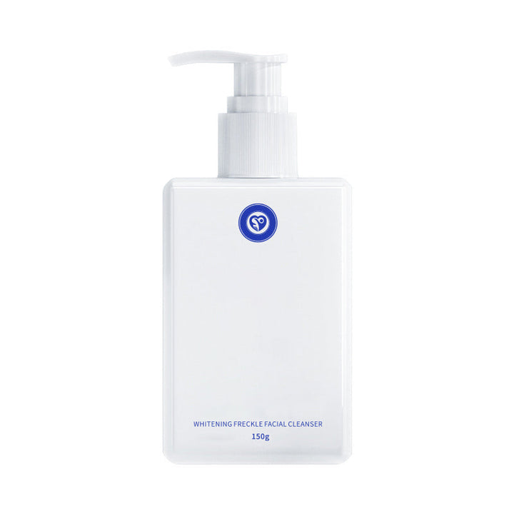 "Niacinamid blekande ansiktsrengöring; vit flaska med grön etikett för mjukare, ljusare hud. Idealisk för alla hudtyper."