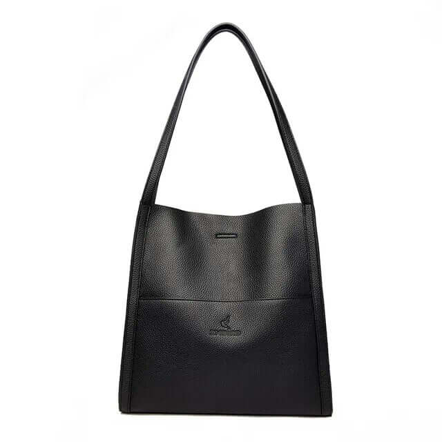 Omfamna Elegansen med Minimalist Leather Shoulder Bag - Glowseva