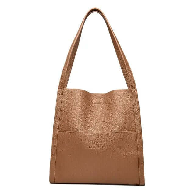 Omfamna Elegansen med Minimalist Leather Shoulder Bag - Glowseva