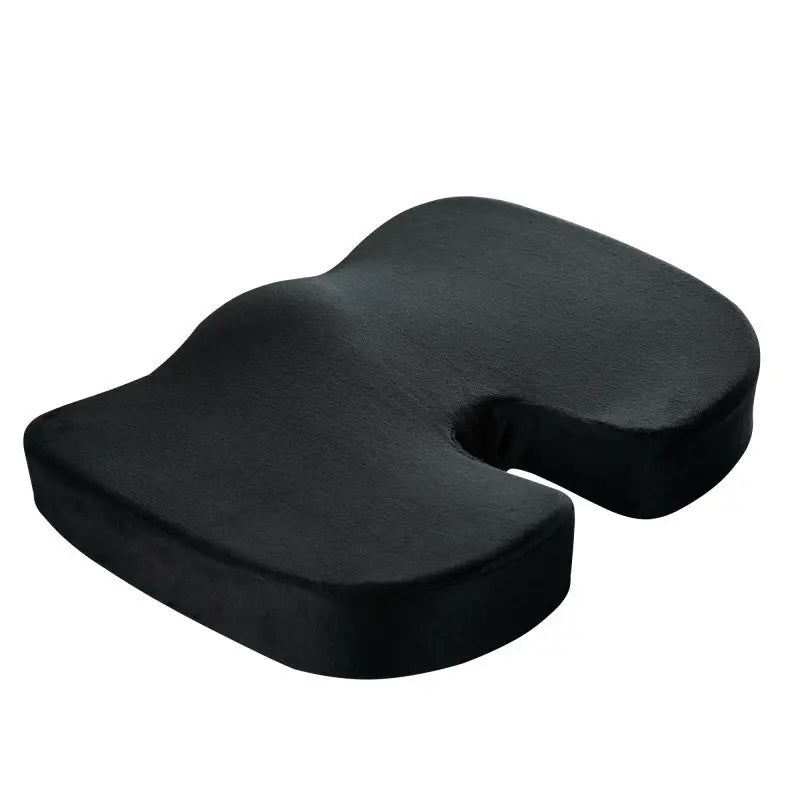 "Ortopedisk sittkudde med avancerat minnesskum och ergonomisk design, idealisk för kontors- och hemmabruk."