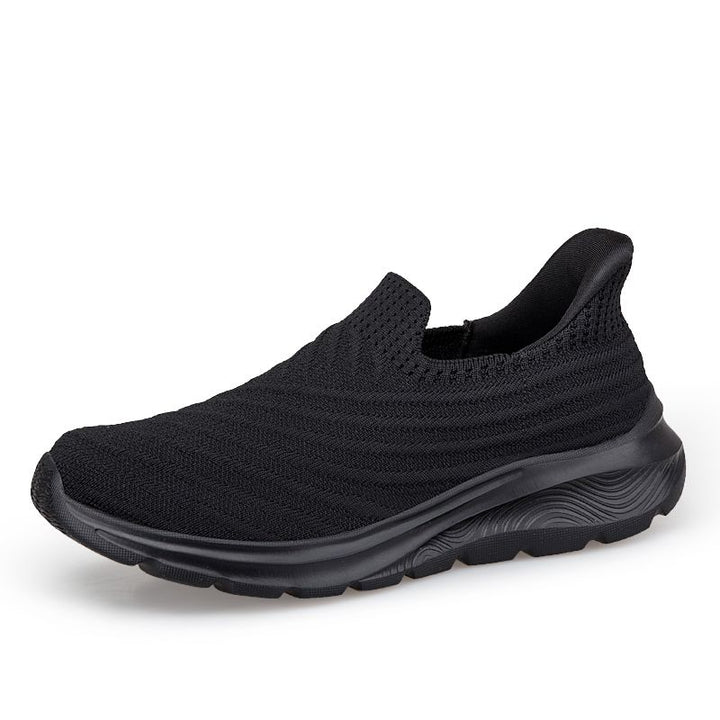 Ortopediska slip-in komfortsko med ergonomisk design, vadderad innersula, stötdämpande mellansula, och halksäker yttersula.