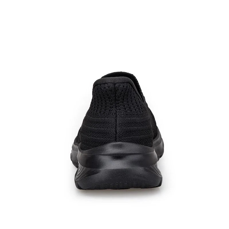 Ortopediska slip-in komfortsko med ergonomisk design, vadderad innersula, stötdämpande mellansula, och halksäker yttersula.