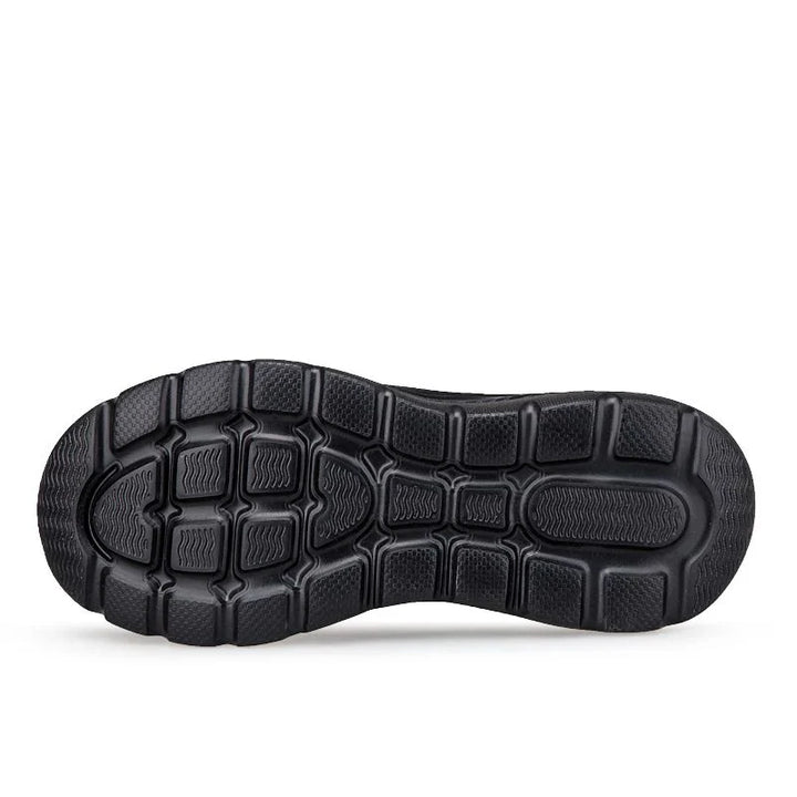 Ortopediska slip-in komfortsko med ergonomisk design, vadderad innersula, stötdämpande mellansula, och halksäker yttersula.