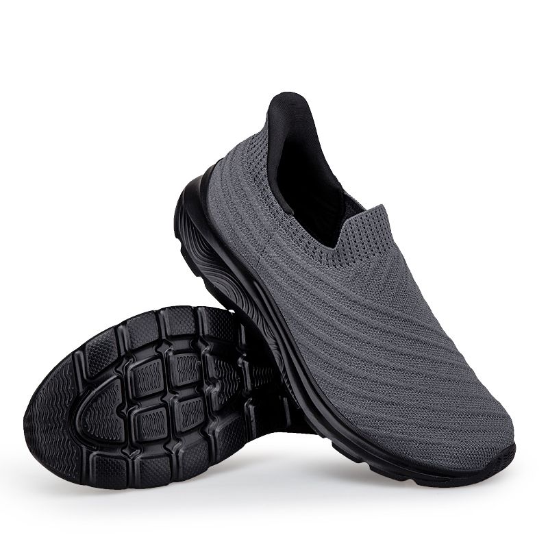 Ortopediska slip-in komfortsko med ergonomisk design, vadderad innersula, stötdämpande mellansula, och halksäker yttersula.