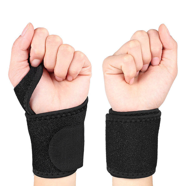 "Ortopediskt handledstöd för smärtlindring, justerbar storlek, ergonomisk design, beige färg med kardborrefäste."