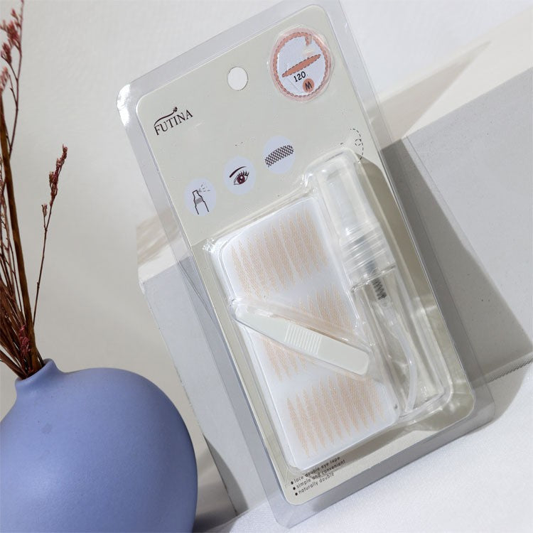 "Osynlig ögonlyftset, ger subtilt lyft och framhäver naturligt djupa ögonlock, smälter in med alla hudtoner, 120 par."