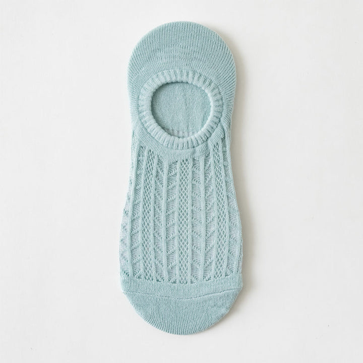 "Osynliga damstrumpor med ihålig meshdesign; lätt tyg, strechigt; finns i flera färger för alla tillfällen."