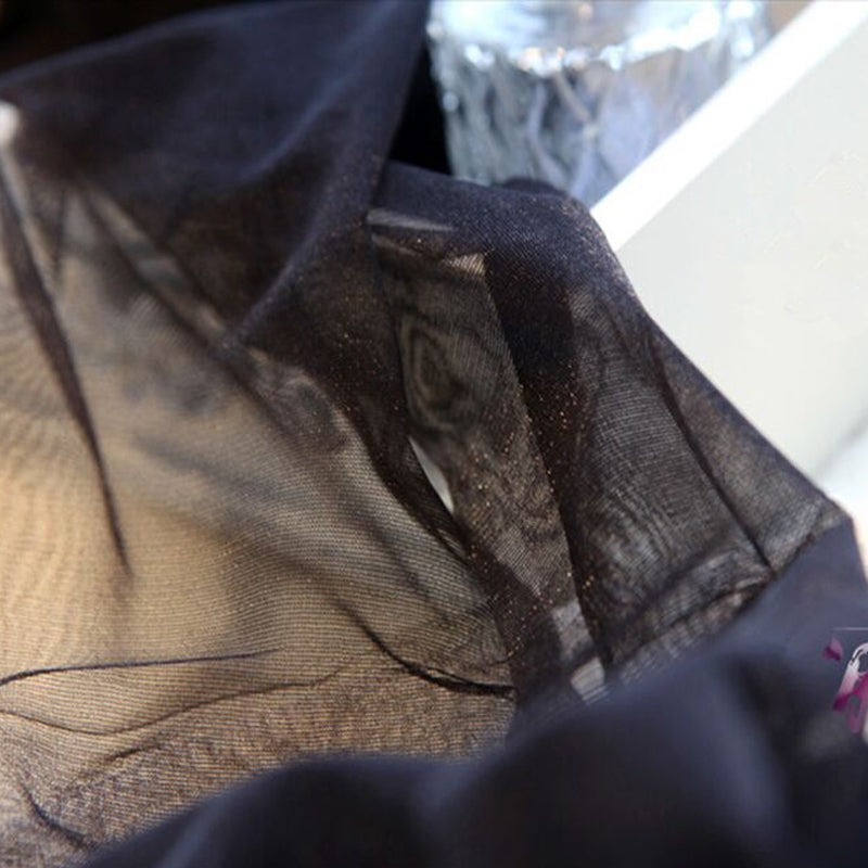 "Pärlemorfärgade sidenstrumpor, skimrande silkesdesign, eleganta och trendiga, sexig glans, för kvinnor, accessoar"