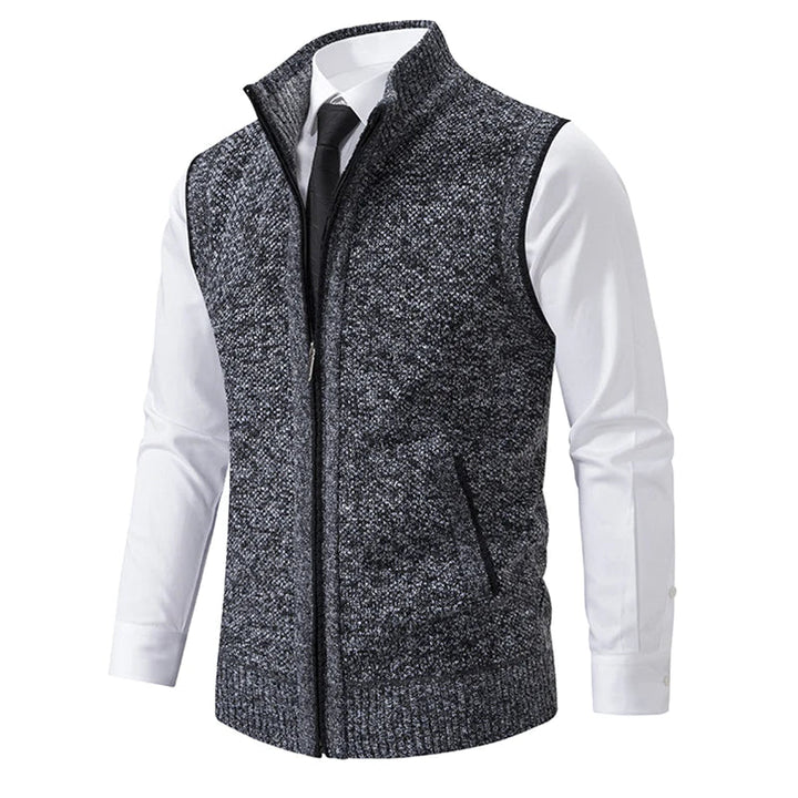 "Premium ärmlös fleeceväst, mjuk och elegant design, perfekt för rörelsefrihet och värme i sport och vardag."