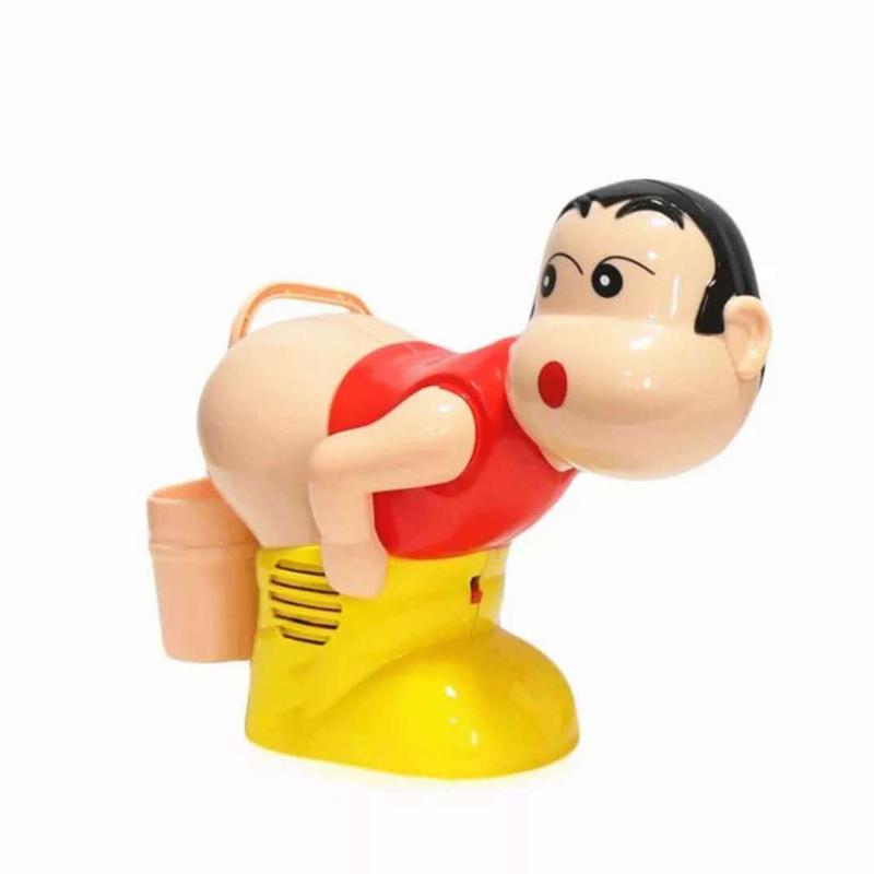 "Rolig bubbelblåsare med pruttljud för pojkar, färgstark leksak i plast, perfekt för skämt och underhållande presenter."