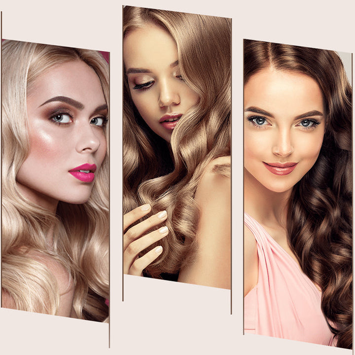 "Schampo med naturliga extrakt i en elegant flaska. För omedelbar hårfärgning utan ammoniak eller peroxid, närande."