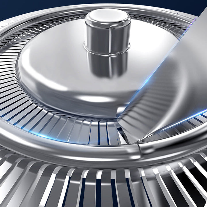 "Sexbladig elektrisk rakapparat för män med ergonomisk design, svart färg, nära rakning, 6D flytande huvud."