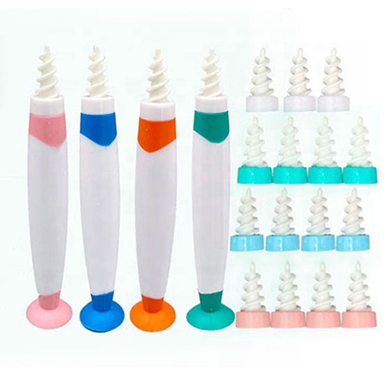 "Silikon öronskredar verktygsset med färgglada tvättbara spetsar, perfekt för öronhygien på resor och hemma."