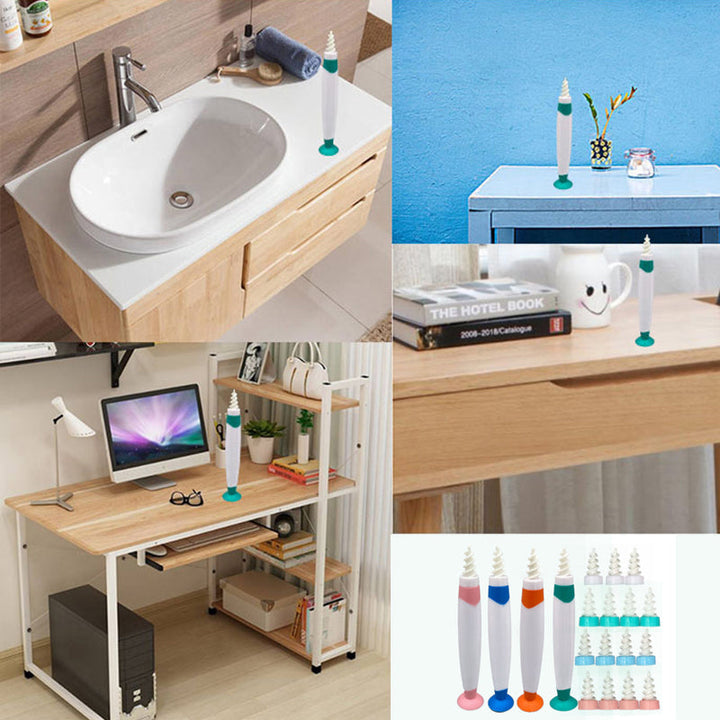 "Silikon öronskredar verktygsset med färgglada tvättbara spetsar, perfekt för öronhygien på resor och hemma."