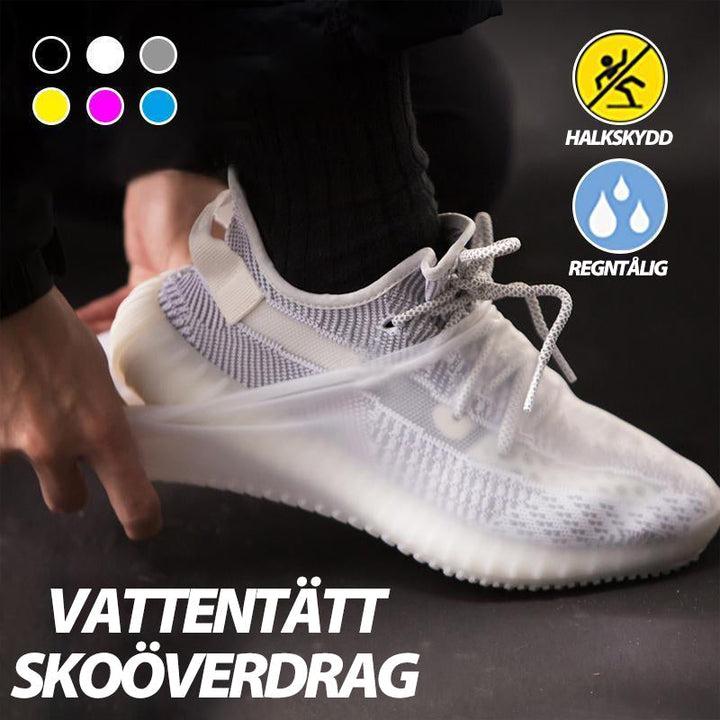 "Silikon skoöverdrag, vattentäta och halkfria i flera färger, idealiska för utomhusbruk, skyddar mot regn och snö."