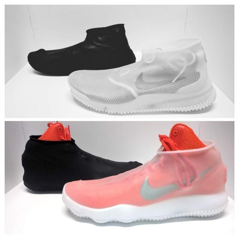 "Silikon skoöverdrag, vattentäta och halkfria i flera färger, idealiska för utomhusbruk, skyddar mot regn och snö."