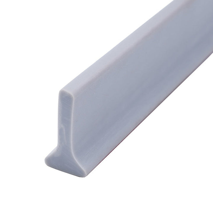 "Silikon Vattenblockerare i formbart material för dusch, kök. Transparent, vit eller grå färg. Enkel installation."
