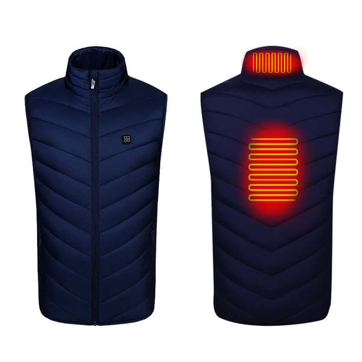 Heated Vest -  Unisex elektrisk uppvärmd jacka