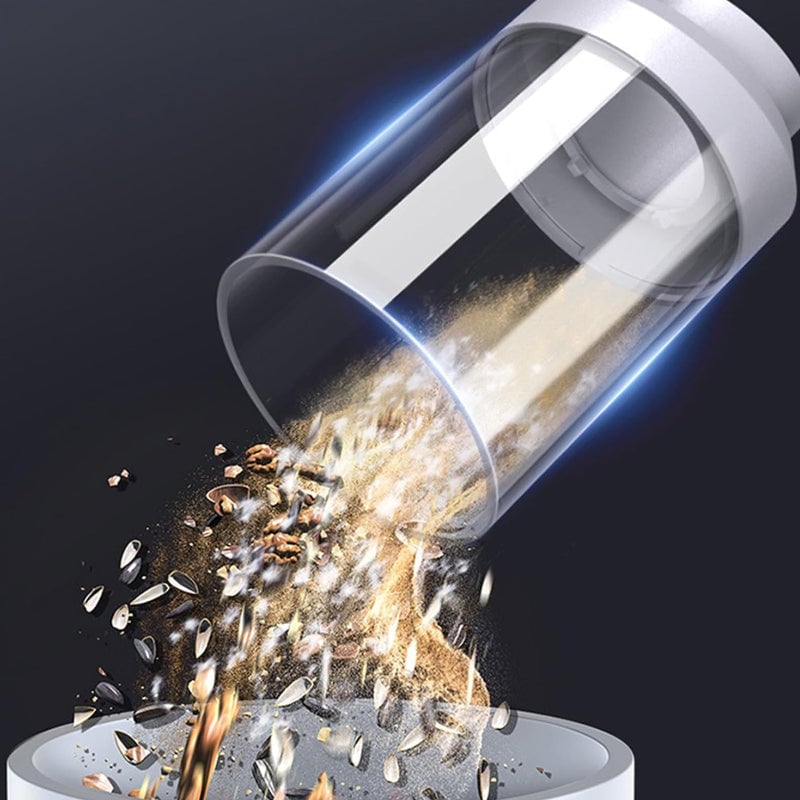 "Sladdlös mini bildammsugare, lätt och kompakt, för effektiv bilrengöring med kraftfull sugförmåga och multifunktionella verk