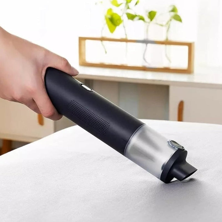 "Sladdlös mini bildammsugare, lätt och kompakt, för effektiv bilrengöring med kraftfull sugförmåga och multifunktionella verk