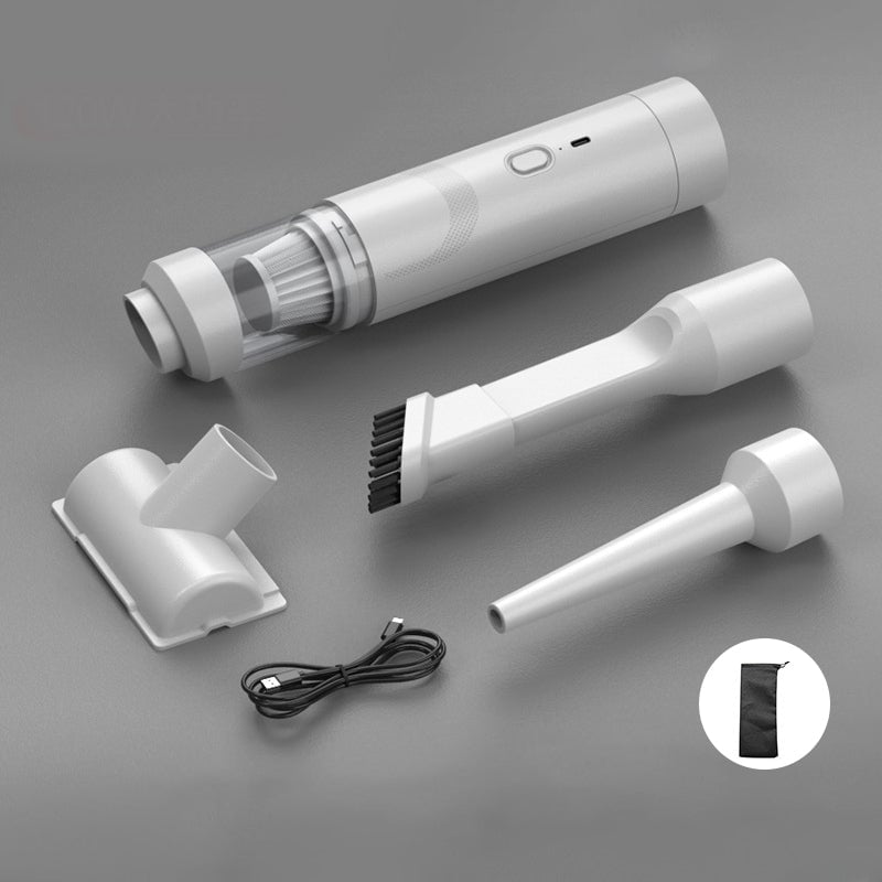 "Sladdlös mini bildammsugare, lätt och kompakt, för effektiv bilrengöring med kraftfull sugförmåga och multifunktionella verk