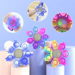 Blå+lila gul+lila blå