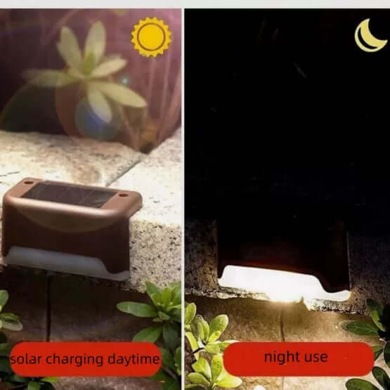 Solcellsdriven belysning för trappor och räcken - Glowseva