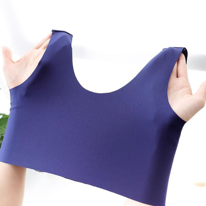 "Sömlös spets BH för kvinnor, elegant design med bekväm passform och bystlyft. Perfekt för daglig stil och komfort."