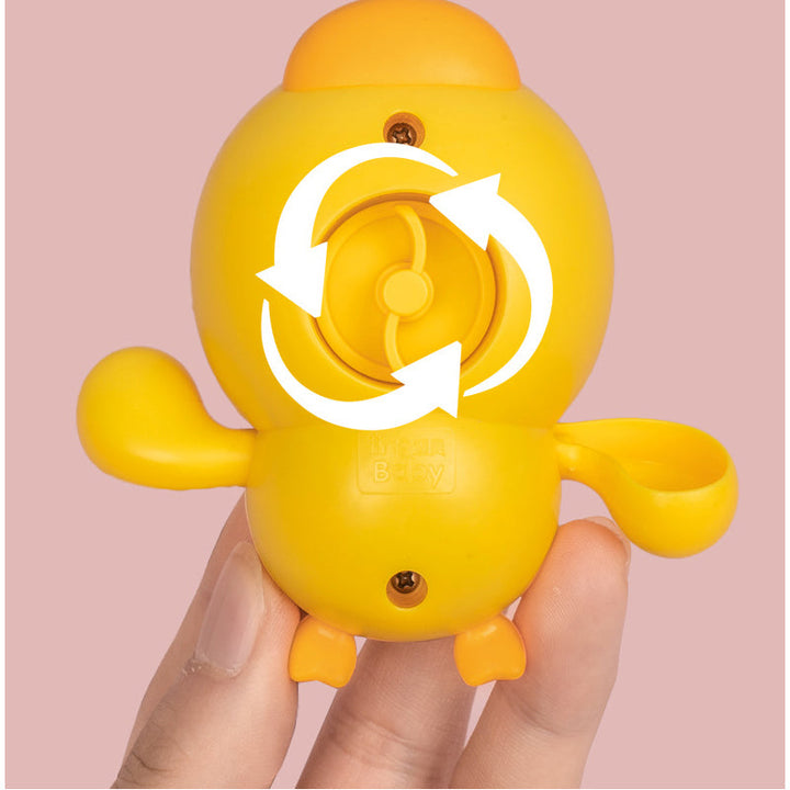 "Söta ankor badleksaker i ljusa färger för barn, pedagogiska och säkra för fantasifull lek i badet."