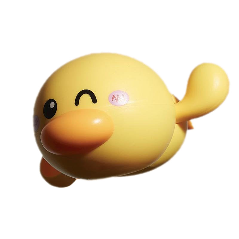 "Söta ankor badleksaker i ljusa färger för barn, pedagogiska och säkra för fantasifull lek i badet."