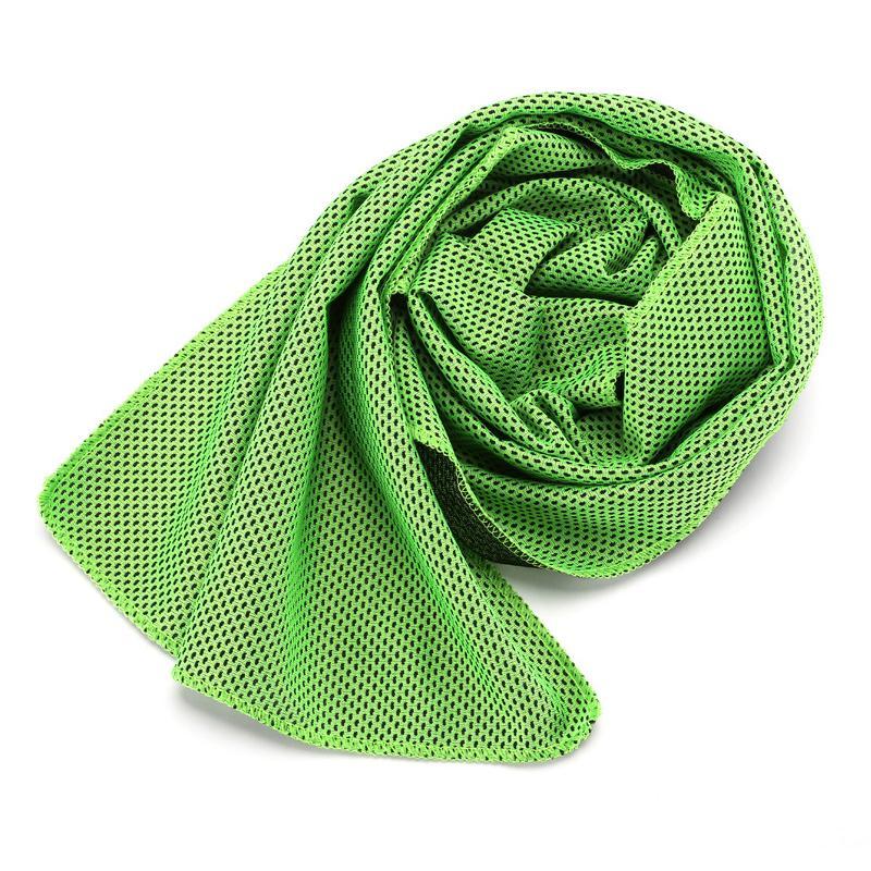 "Sportkylhandduk unisex i fiberväv grå, blå, grön, ros röd för träning och avkoppling. Mått: 30x90 cm, vikt: 51 g."