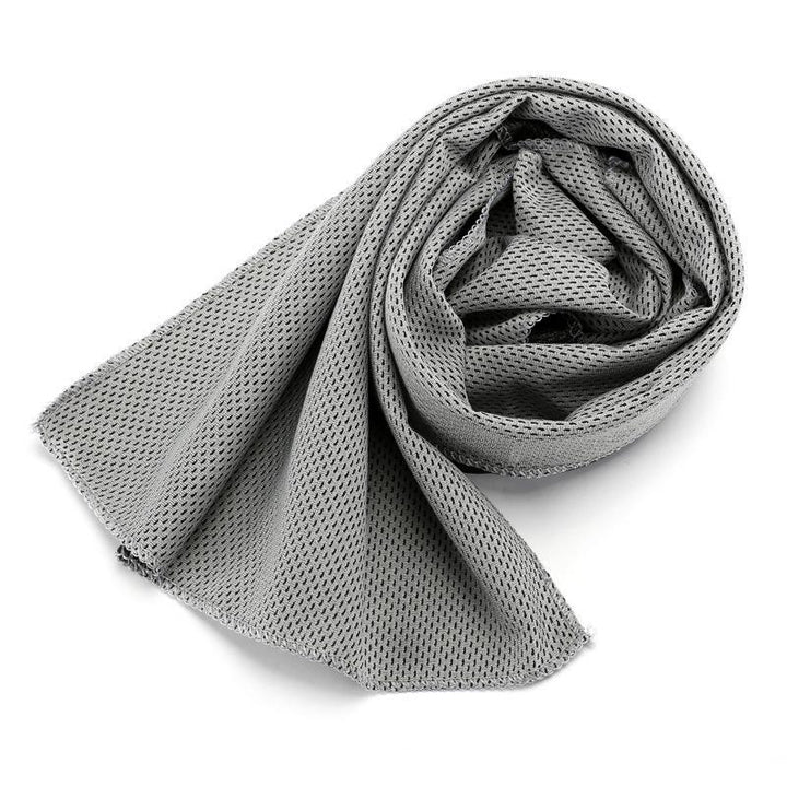 "Sportkylhandduk unisex i fiberväv grå, blå, grön, ros röd för träning och avkoppling. Mått: 30x90 cm, vikt: 51 g."