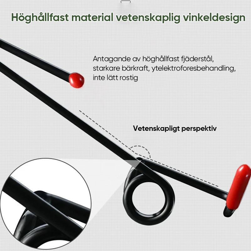 "Stark tryckfjäder booster för bilens vindrutetorkararmar ger optimal sikt i dåligt väder, kompatibel med alla bilar."