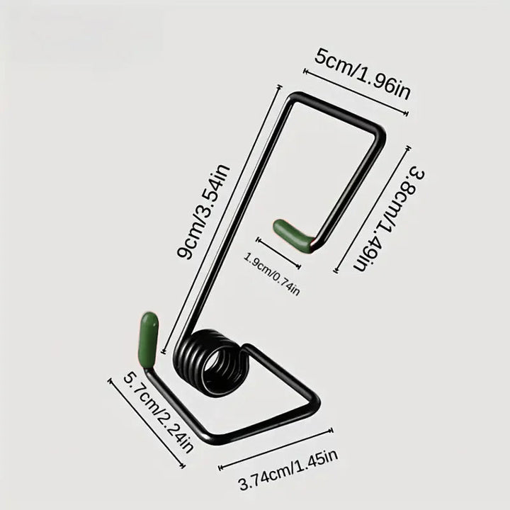 "Stark tryckfjäder booster för bilens vindrutetorkararmar ger optimal sikt i dåligt väder, kompatibel med alla bilar."