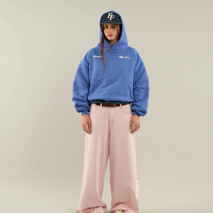 "Stilren, varm Ulrike vinterhuvtröja i grått med huva, perfekt för kalla dagar; elegant herrtröja i S till 3XL."