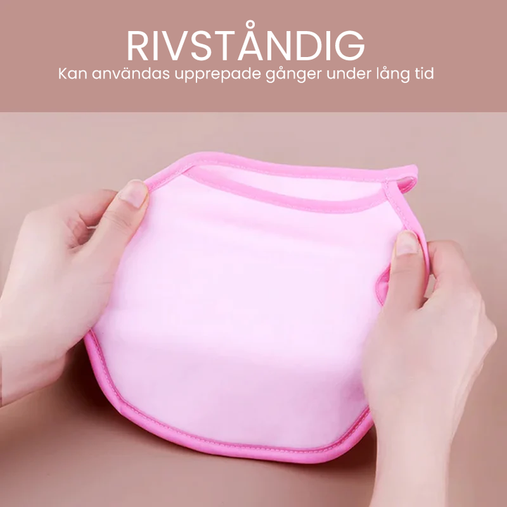 Supermjuk exfolierande badvante för hudföryngring, PVA-material, olika färger, unisex, dubbelsidig, 2*15*10cm, 15g.