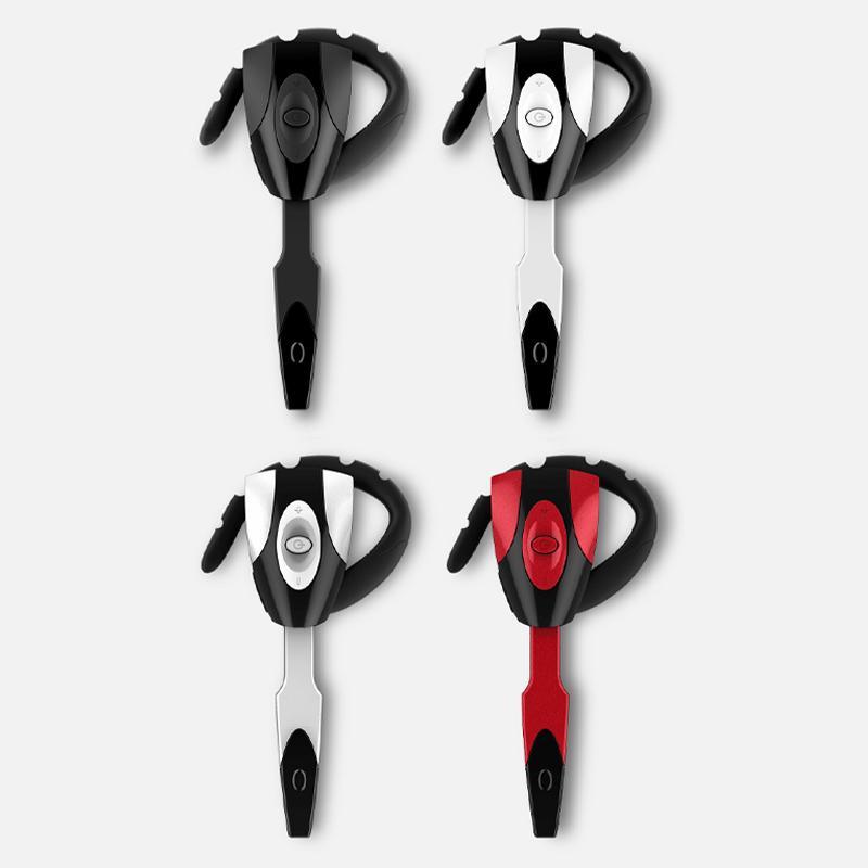 Svarta trådlösa Bluetooth-hörlurar med brusreducering för arbete och fritid, elegant design och ENC-teknik.