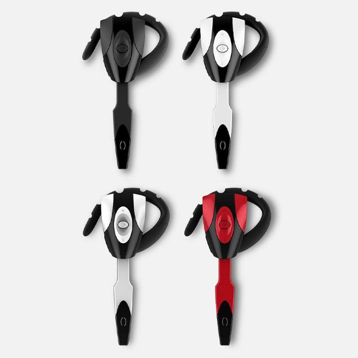 Svarta trådlösa Bluetooth-hörlurar med brusreducering för arbete och fritid, elegant design och ENC-teknik.